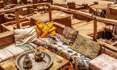 Embark on a full-day journey from Marrakech to discover Ait Ben Haddou, Morocco’s most iconic UNESCO-listed Kasbah and one of the country’s most impressive historic sites. Travel through the breathtaking landscapes of the High Atlas Mountains via the winding Tizi n'Tichka pass, offering panoramic views of valleys and Berber villages.
