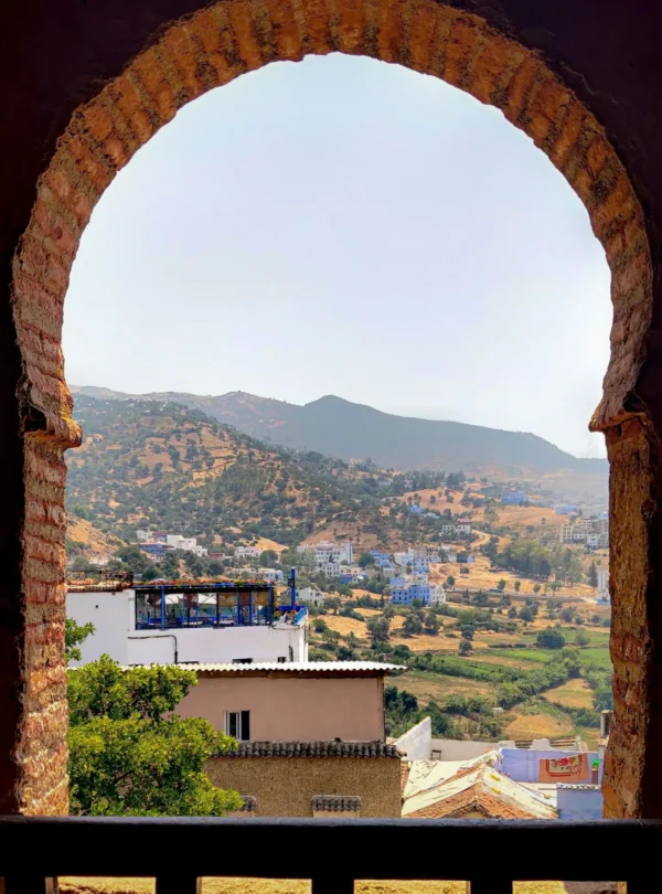 Traditional Moroccan kasbah architecture in chefchaouen morocco private tours